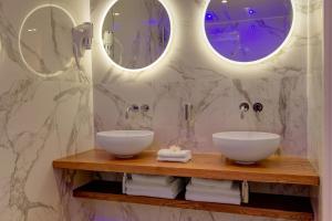 Koupelna v ubytování SM Vatican Relais B&B