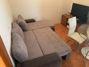 TV a/nebo společenská místnost v ubytování Apartment Lena