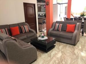 Гостиная зона в B&B Cusing Wasi