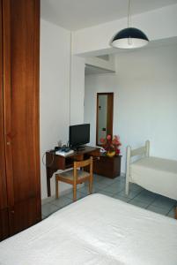 TV o dispositivi per l'intrattenimento presso Hotel Nettuno