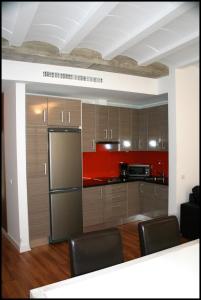 Kuchyňa alebo kuchynka v ubytovaní Apartamentos Coronado