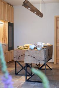Kuchnia lub aneks kuchenny w obiekcie Bauernhof Gschmeidler