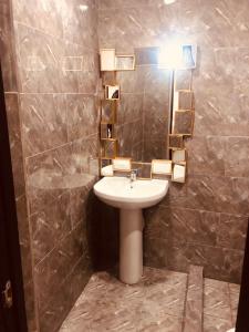 Koupelna v ubytování Mini Hotel Sevan