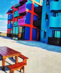 The building in which the homestay is located