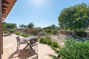 A garden outside Can Miquel