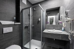 Koupelna v ubytování Grunder Gästehaus + 6 fotografií
