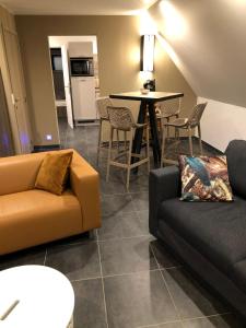 Kuchyň nebo kuchyňský kout v ubytování B&B wellness Sea Nat voor Naturisten