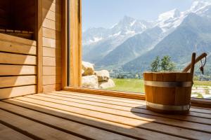 Nespecifikovaný výhled na hory nebo výhled na hory při pohledu z bed and breakfast