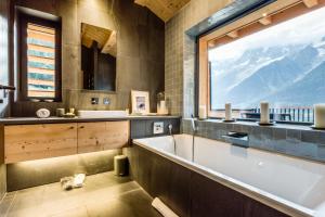 Nespecifikovaný výhled na hory nebo výhled na hory při pohledu z bed and breakfast