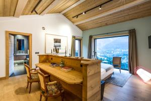 Nespecifikovaný výhled na hory nebo výhled na hory při pohledu z bed and breakfast