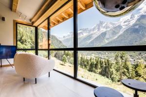 Nespecifikovaný výhled na hory nebo výhled na hory při pohledu z bed and breakfast