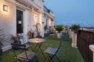Balkón nebo terasa v ubytování Hôtel Byakko Nice