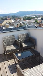 Posezení v ubytování Apartmány na náměstí