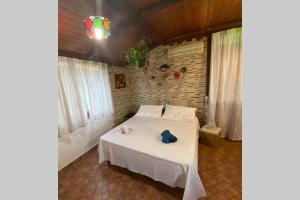 Postel nebo postele na pokoji v ubytování A casa di Eugenio