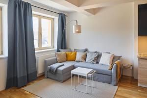 Posezení v ubytování Luční apartmán Tymiána