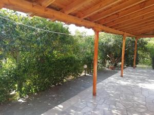 Zahrada ubytování Kastraki Villas
