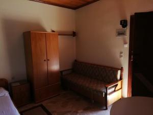 Postel nebo postele na pokoji v ubytování Kastraki Villas