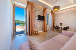 Zona d'estar a Casa Antika Suites