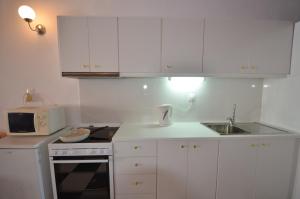 Kuchyňa alebo kuchynka v ubytovaní Belou apartment