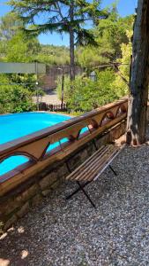 Bazén v ubytování Apartment Vacarisses Torreblanca Estación, Piscina Privada nebo v jeho okolí
