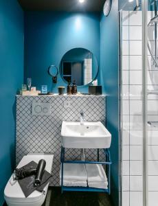 Salle de bains dans l'établissement Hôtel Tandem - Boutique Hôtel