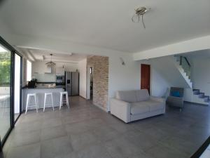 Kuchyň nebo kuchyňský kout v ubytování villa Lorenza