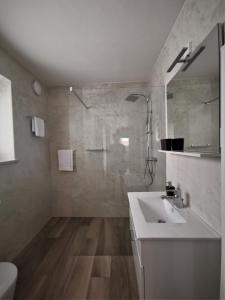 Koupelna v ubytování Yellow Dreamhouse