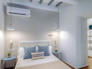 Ein Bett oder Betten in einem Zimmer der Unterkunft Hostal Altea House