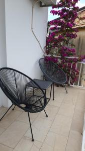 Balkón nebo terasa v ubytování Apartmani Lara