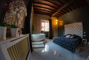 Ruang duduk di Rhome Luxury suite