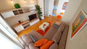 Zona de estar de Apartments Belville Lux Belgrade
