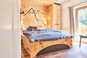 Posteľ alebo postele v izbe v ubytovaní Das Habitat