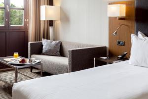 Część wypoczynkowa w obiekcie Oca Vila de Allariz Hotel Balneario