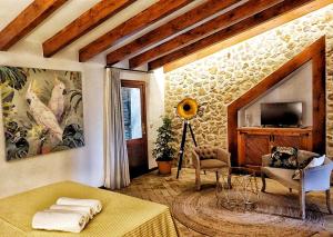 Posezení v ubytování Petit Caimari - Turismo de interior