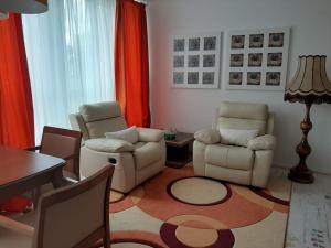 Posedenie v ubytovaní Žlutý apartmán A6 v Chomutově