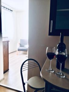 Nápoje v ubytovaní Gdańsk Szklana Huta Apartament