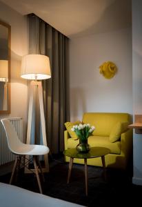 Posezení v ubytování Hotel Mirabeau Eiffel