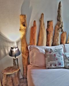 Postel nebo postele na pokoji v ubytování B&B Le Ciaf