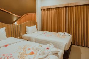 Voodi või voodid majutusasutuse panfila hotel toas