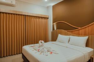 Voodi või voodid majutusasutuse panfila hotel toas