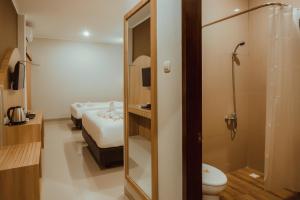 Vannituba majutusasutuses panfila hotel