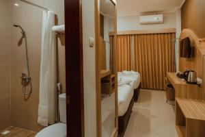Voodi või voodid majutusasutuse panfila hotel toas