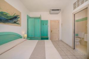 Koupelna v ubytování Hotel Marinaro