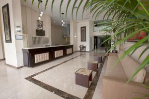 The lobby or reception area at Hotel Al Walid