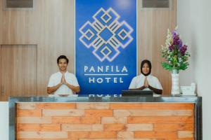 Majutusasutuse panfila hotel töötajad