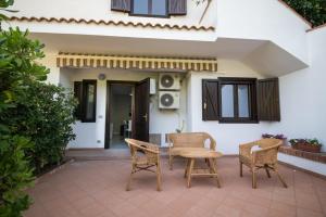 A balcony or terrace at Residence l'Ogliastro