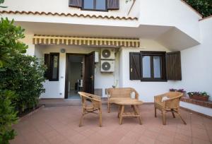A balcony or terrace at Residence l'Ogliastro