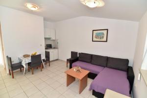 Kuchyň nebo kuchyňský kout v ubytování Apartmani LUNA