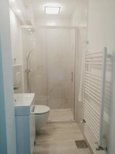 Ein Badezimmer in der Unterkunft Apartmaji Iris Kobarid