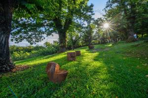 Zahrada ubytování Agriturismo L'Ciabot